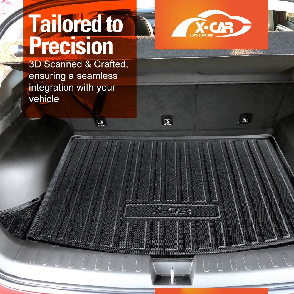 3D All-Weather Floor Mat Boot Liner Carpet for GWM Haval Jolion 2021-2025 Heavy Duty Cargo Trunk Mat Luggage Tray