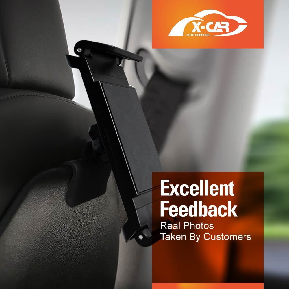 Tesla Model 3 Highland 2023-2025 Tablet Holder Mount Headrest Stand Cradle Holder Accessories Compatible with iPad Galaxy Tab and other Android Tablets
