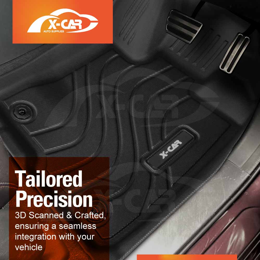 3D Floor Mats Boot Liner for Honda ZR-V ZRV 2023-Onwards All Weather Heavy Duty Cargo Car Trunk Luggage Tray