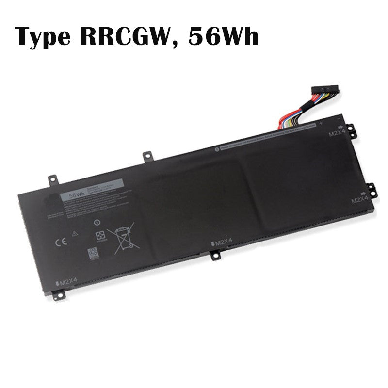 56Wh Replacement battery for Dell XPS 15 9550 9560 9570 7590 Precision 5510 5520 5530 5540 Inspiron 7501 7590 7591 RRCGW H5H20 62MJV M7R96 5D91C