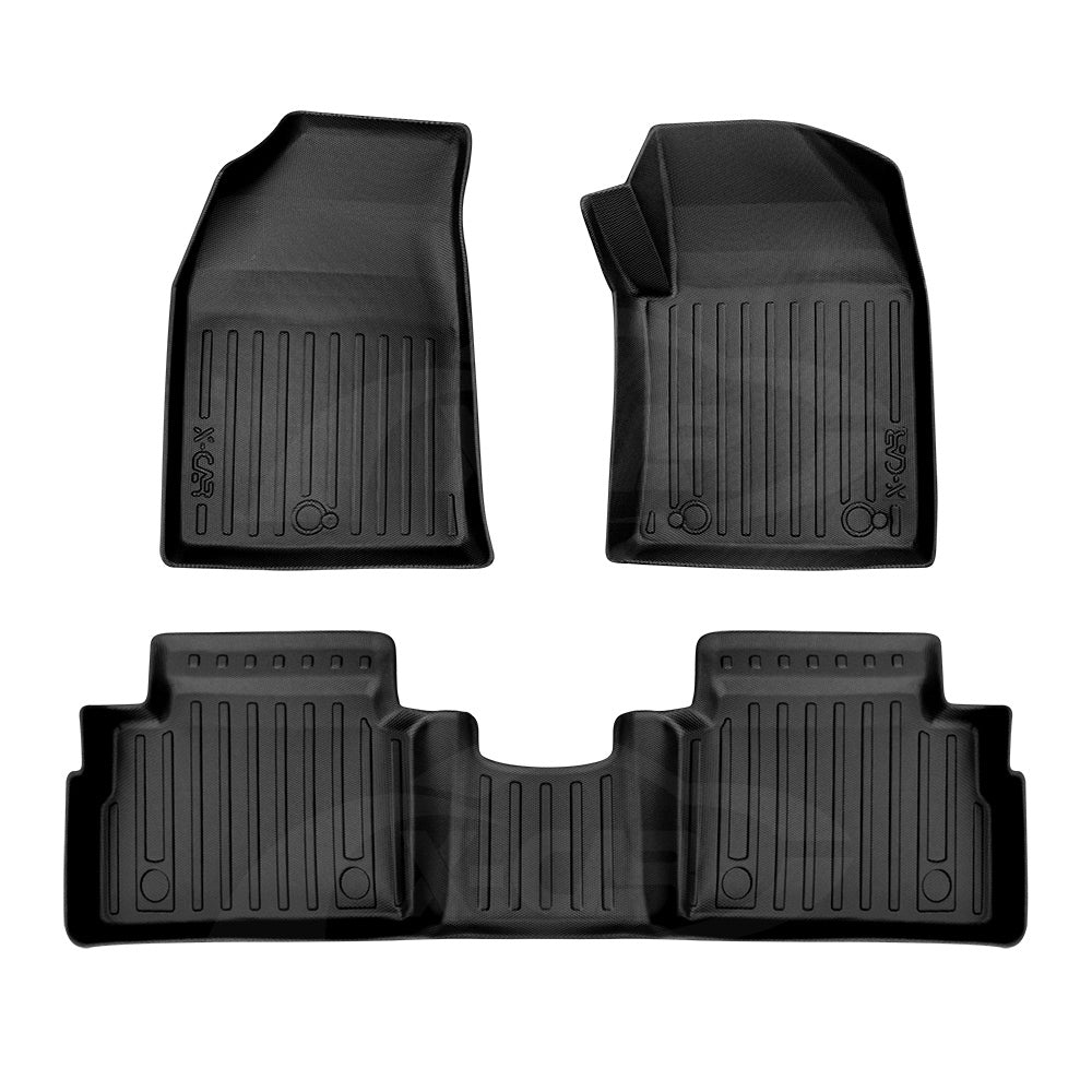 3D Floor Mats for Hyundai i30 Hatchback 2018-2025 Heavy Duty All Weather Front Rear Car Mats Carpet Liner