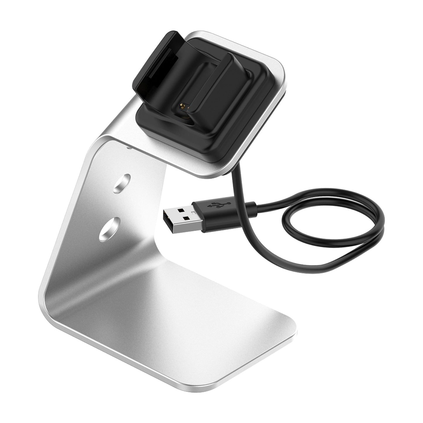 Aluminium Wireless Charger Charging Stand Cradle for Fitbit Charge 3 4 Fitness Tracker