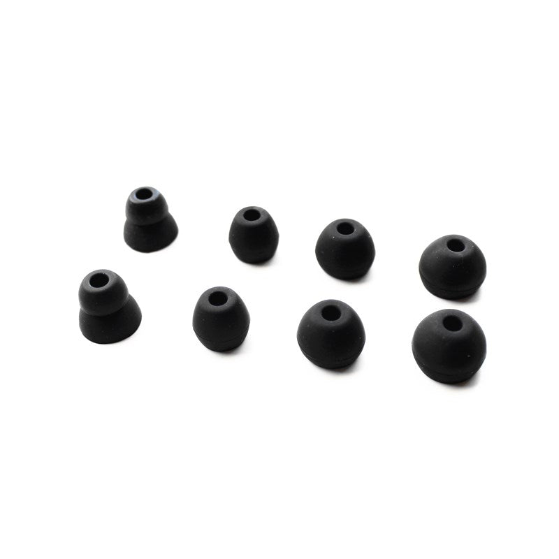 4 Pairs Replacement Silicone Earbuds for Beats by Dr.Dre Powerbeats 1/2/3 Wireless,Sony MDR-XB80BS XB70BT EX155AP,B&O Bang & Olufsen H5 E8 Headphones