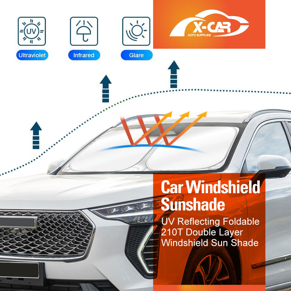 WindScreen Sun Shade for GWM Haval Jolion 2021-2025 Blocks UV Rays Foldable Custom Wind Screen Sun Visor Protector