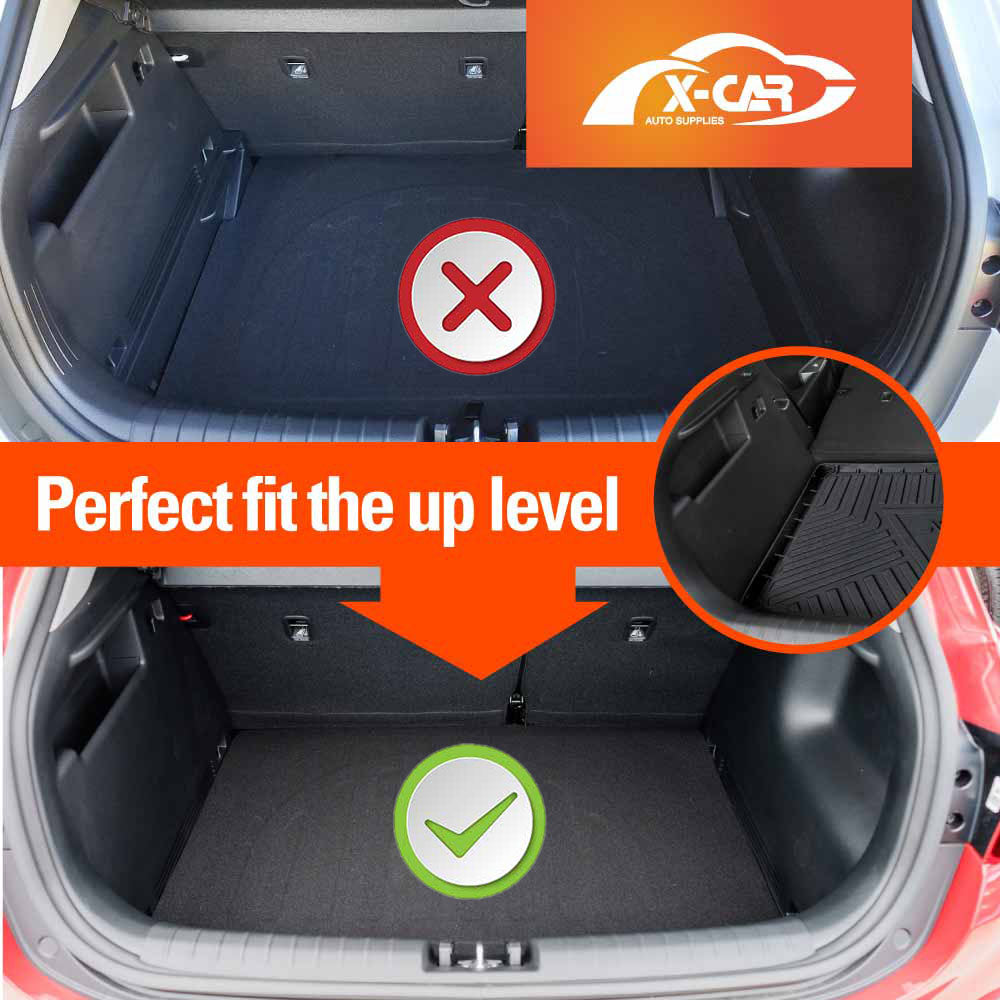 Boot Liner For Kia Stonic 2020-Onwards All Weather Heavy Duty Cargo Trunk Mat Luggage Tray Car Accessories