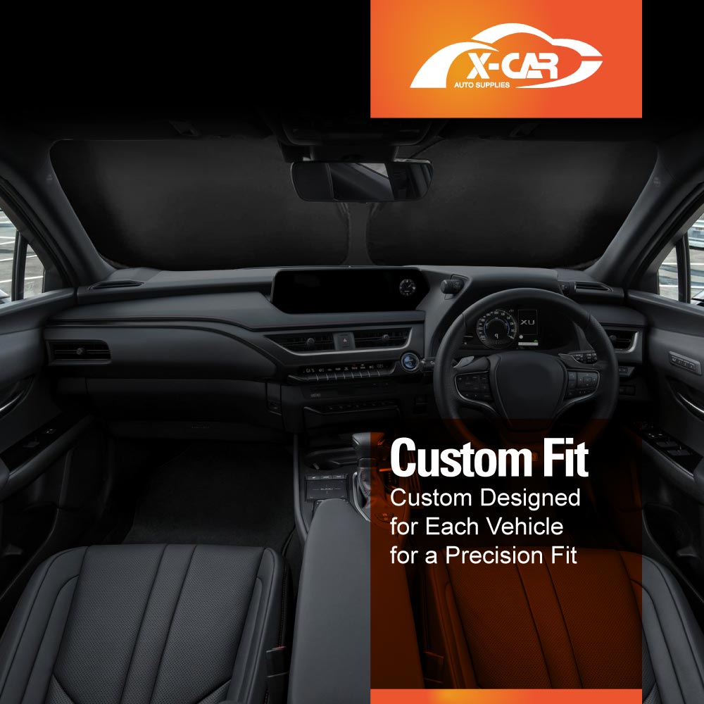 WindScreen Sun Shade for Lexus UX 2019-Onwards Blocks UV Rays Foldable Custom Wind Screen Sun Visor Protector