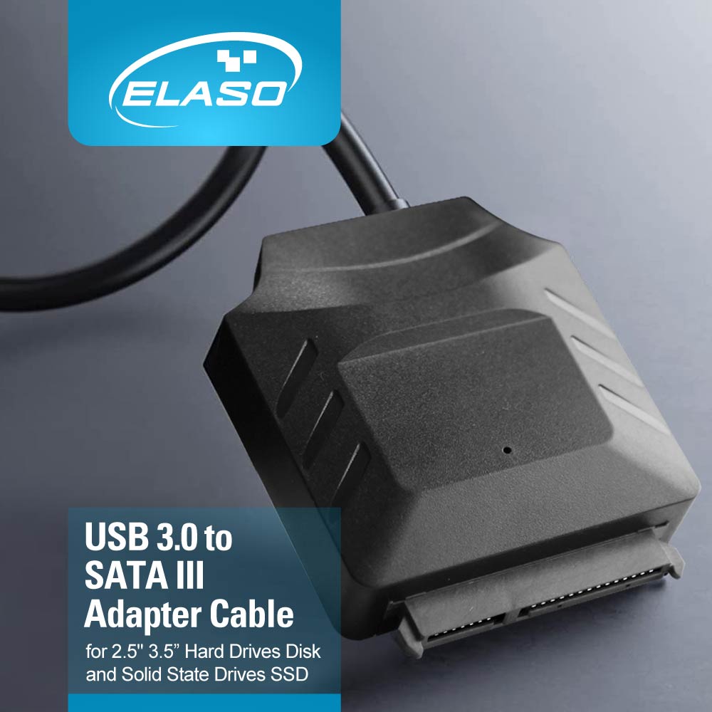 USB 3.0 to SATA III Adapter Cable Converter for 2.5" 3.5��� Hard Drives Disk HDD and Solid State Driv