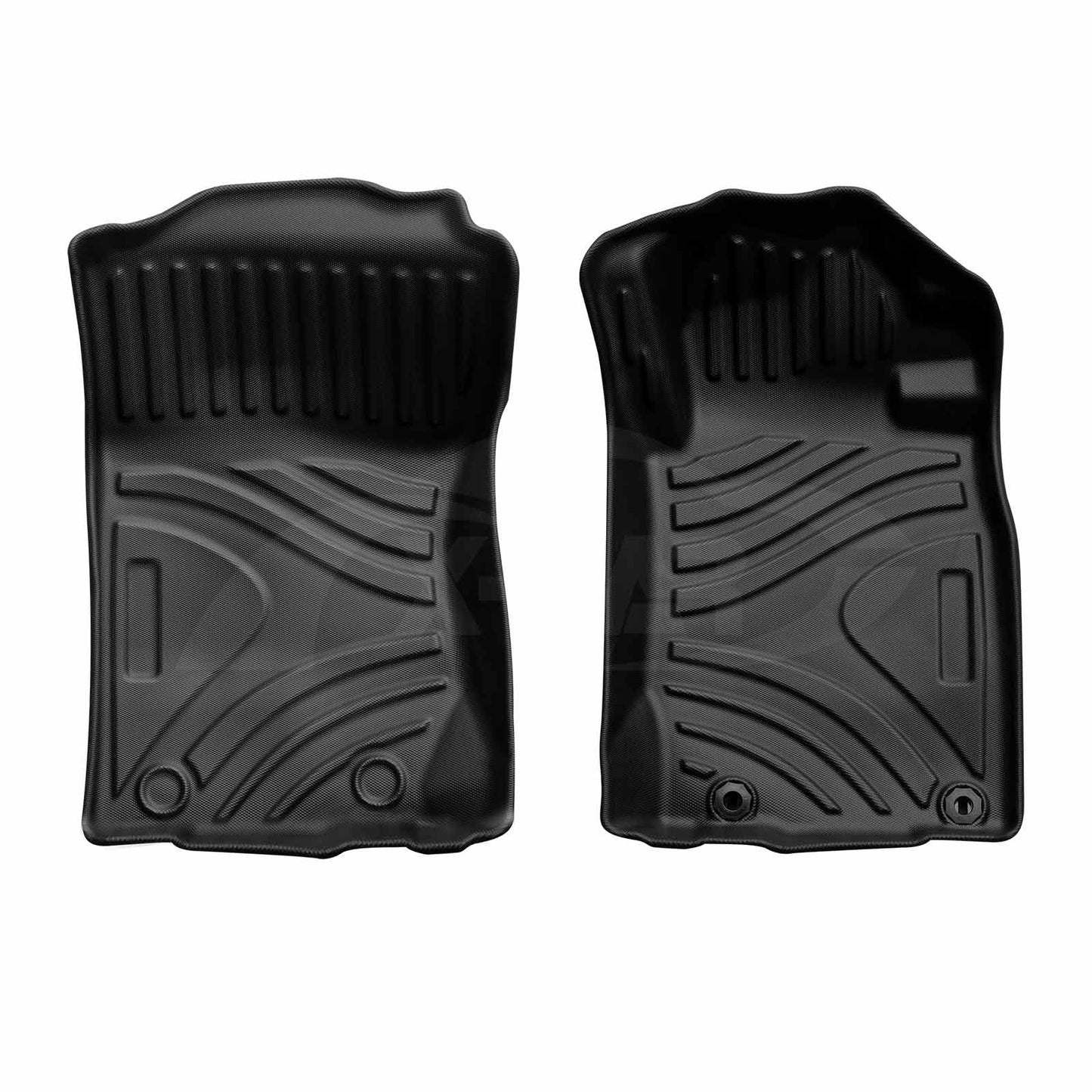 3D Floor Mats for Mitsubishi Triton MQ MR Single Cab 2015-2024 All-Weather Heavy Duty Customized Car Carpet Liners Full Set