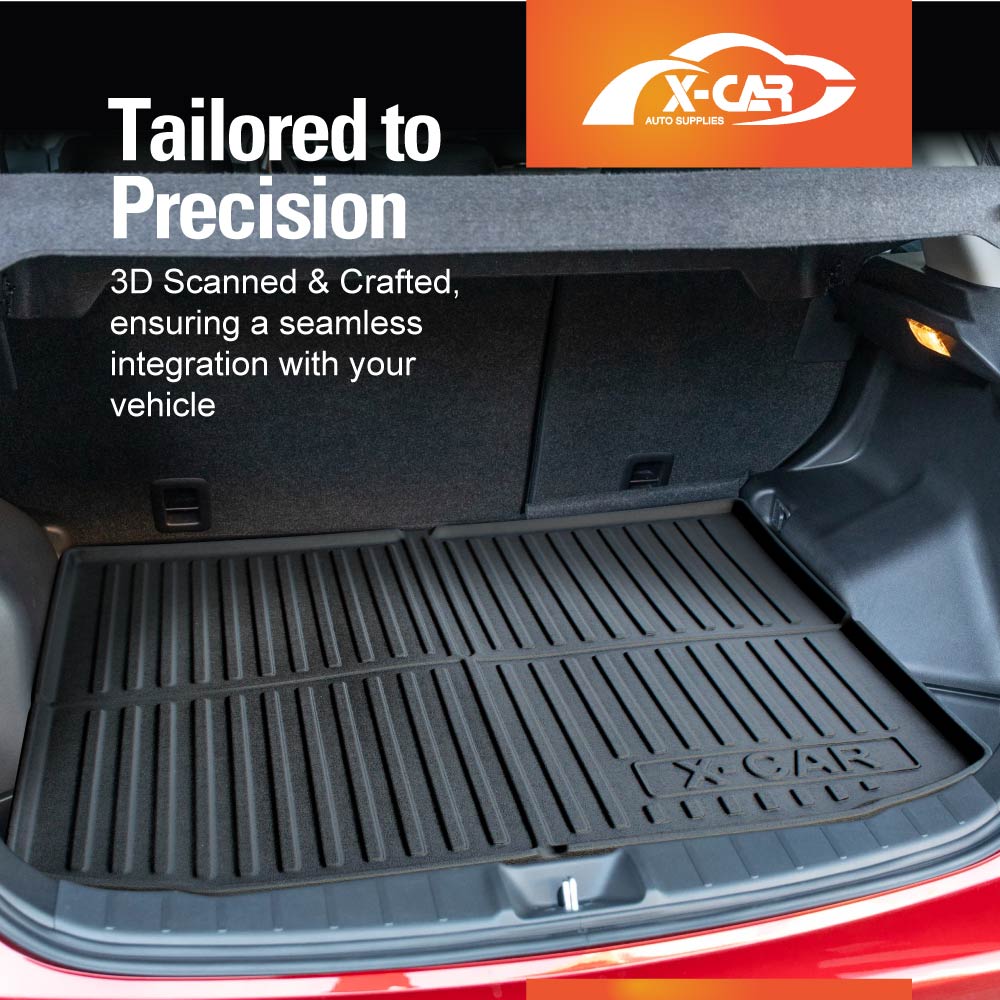 3D Floor Mats Boot Liner Carpet for Mitsubishi ASX 2010-2025 All-Weather Heavy Duty Cargo Trunk Mat Luggage Tray