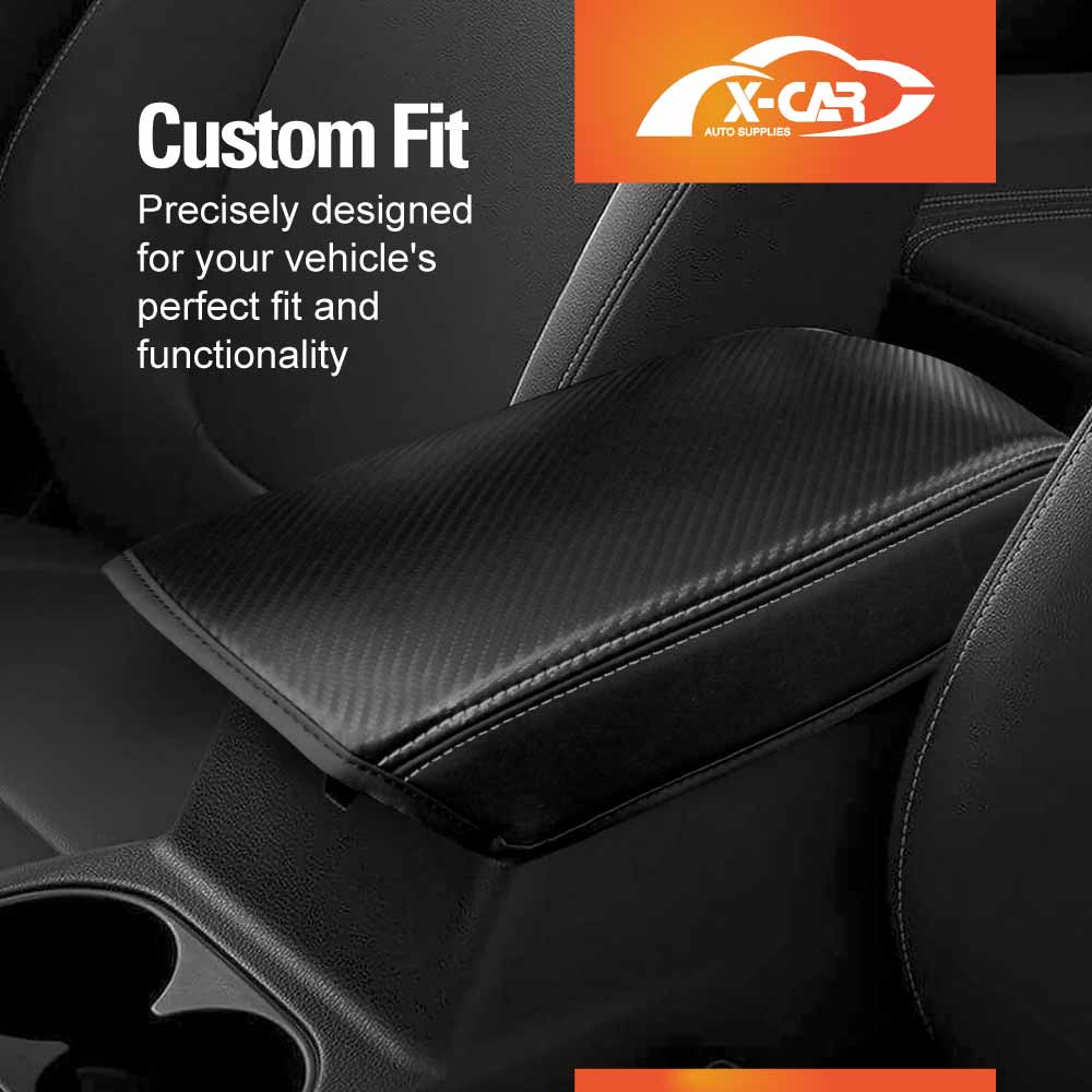 Armrest Cover for Mitsubishi Outlander 2021-Onwards Center Console Interior Decoration Protector Accessories PU Leather