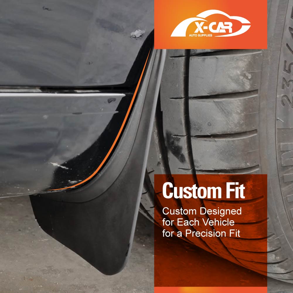 Tesla Model 3 Mud Flaps Splash Guards Mudguard Fender Front and Rear Set of 4