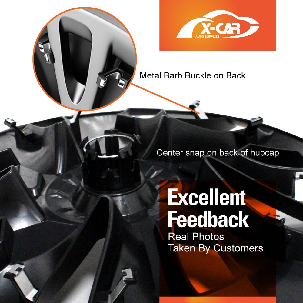 Tesla Model 3 Wheel Protector Cover Caps 18 Inch Rim Hubcap Hub Cap Matt Black Set of 4