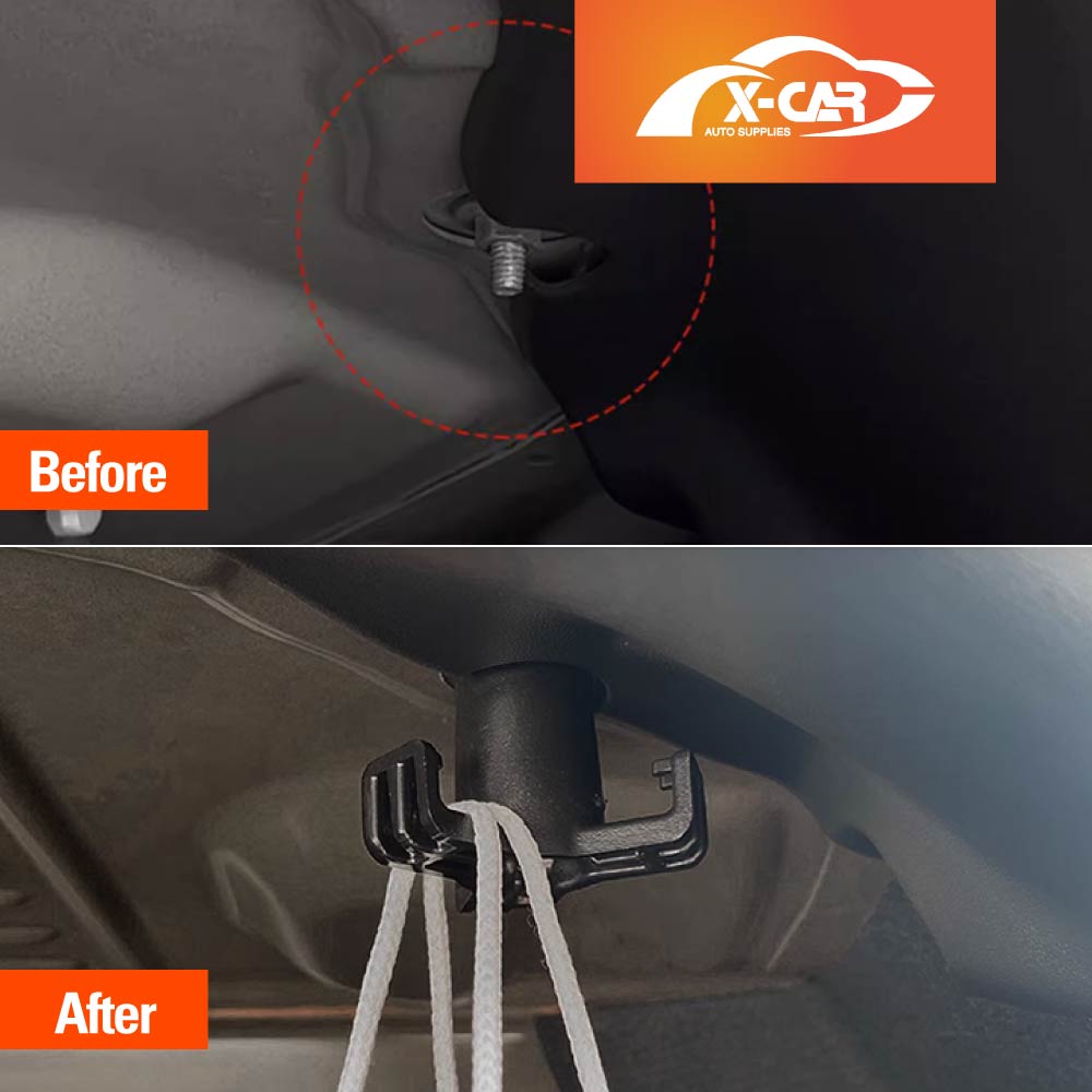 Tesla Model 3 2017-2023 Rear Trunk Hook Cargo Boot Holding Clips Grocery Bag Holder Accessories
