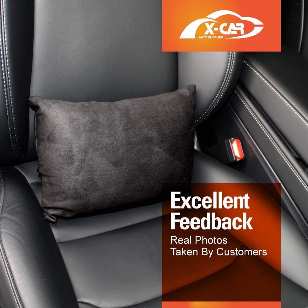 Black Waist Support Pillow for Tesla Model 3 Highland 2023-2025 Car Seat Lumbar Rest Pad Cushion Accessories