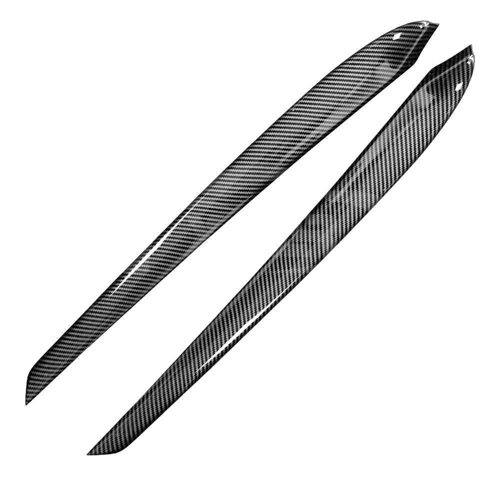 Tesla Model 3 2021-2023 and Model Y 2021-2025 Inner Front Door Cover Carbon Fiber Style Interior Accessories