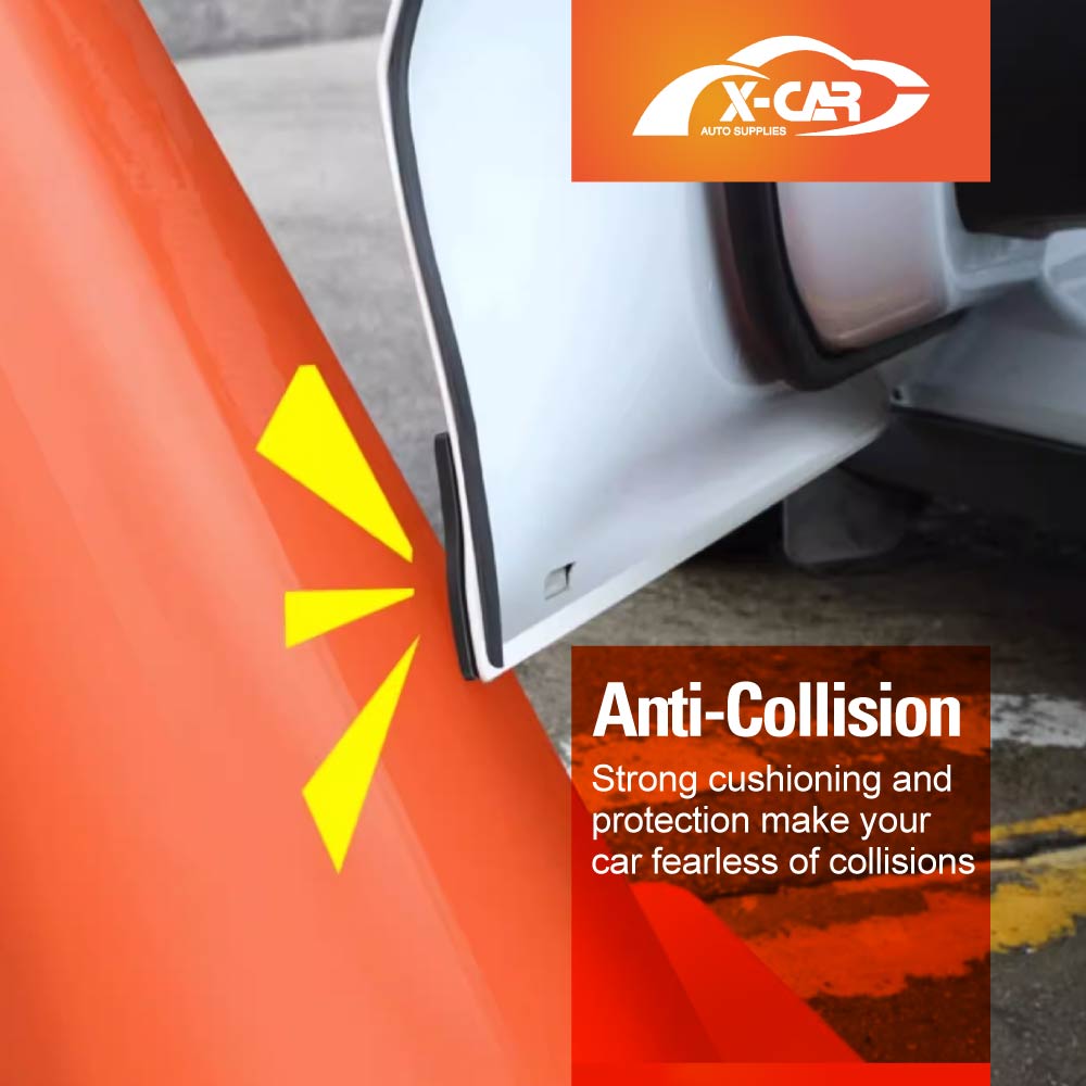 4PCS Car Door Edge Corner Protector for Tesla Model Y 2021-2025 Door Guards Anti-Scratch Cover Sticker Accessories