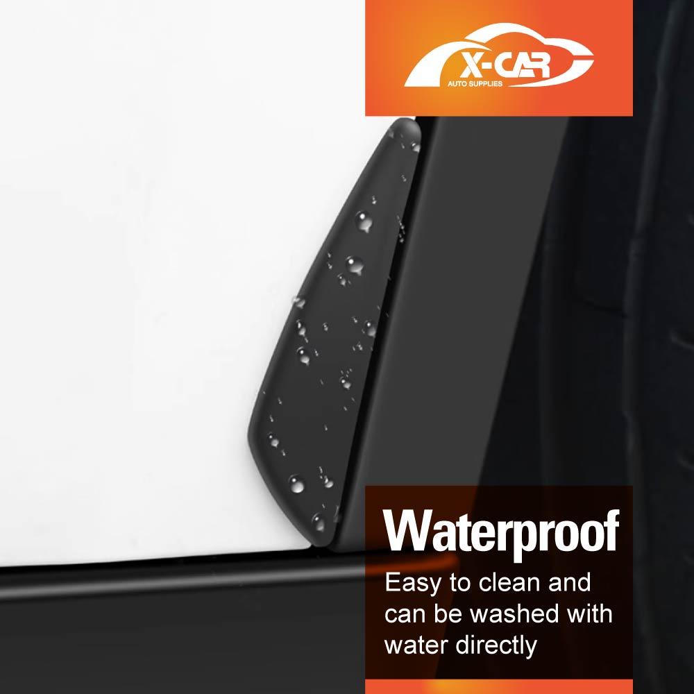 4PCS Car Door Edge Corner Protector for Tesla Model Y 2021-2025 Door Guards Anti-Scratch Cover Sticker Accessories