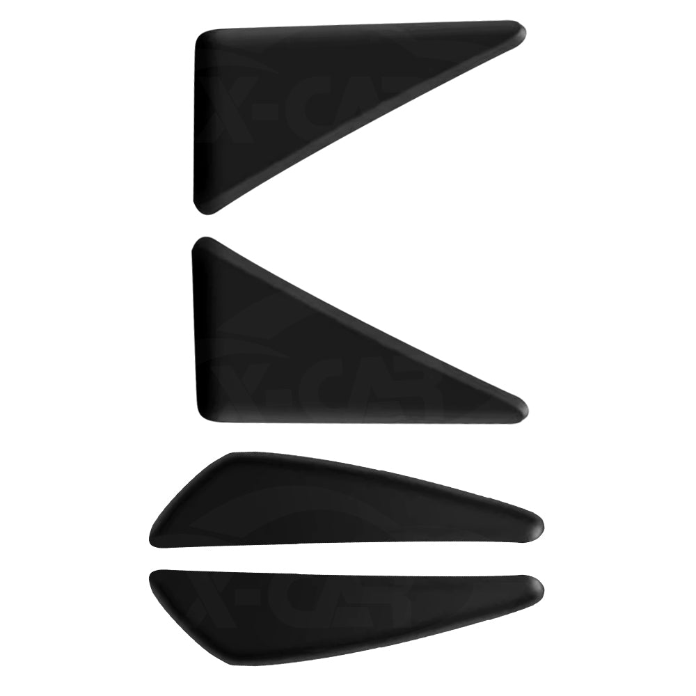 4PCS Car Door Edge Corner Protector for Tesla Model Y 2021-2025 Door Guards Anti-Scratch Cover Sticker Accessories