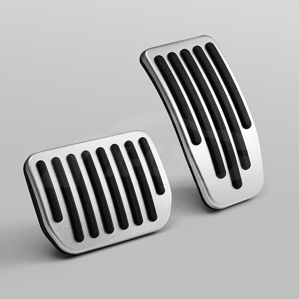 Tesla Model 3 2017-2023 and Model Y 2021-2025 Performance Foot Pedals Pads Cover Aluminum Non-Slip Anti-Slip Accelerator Brake
