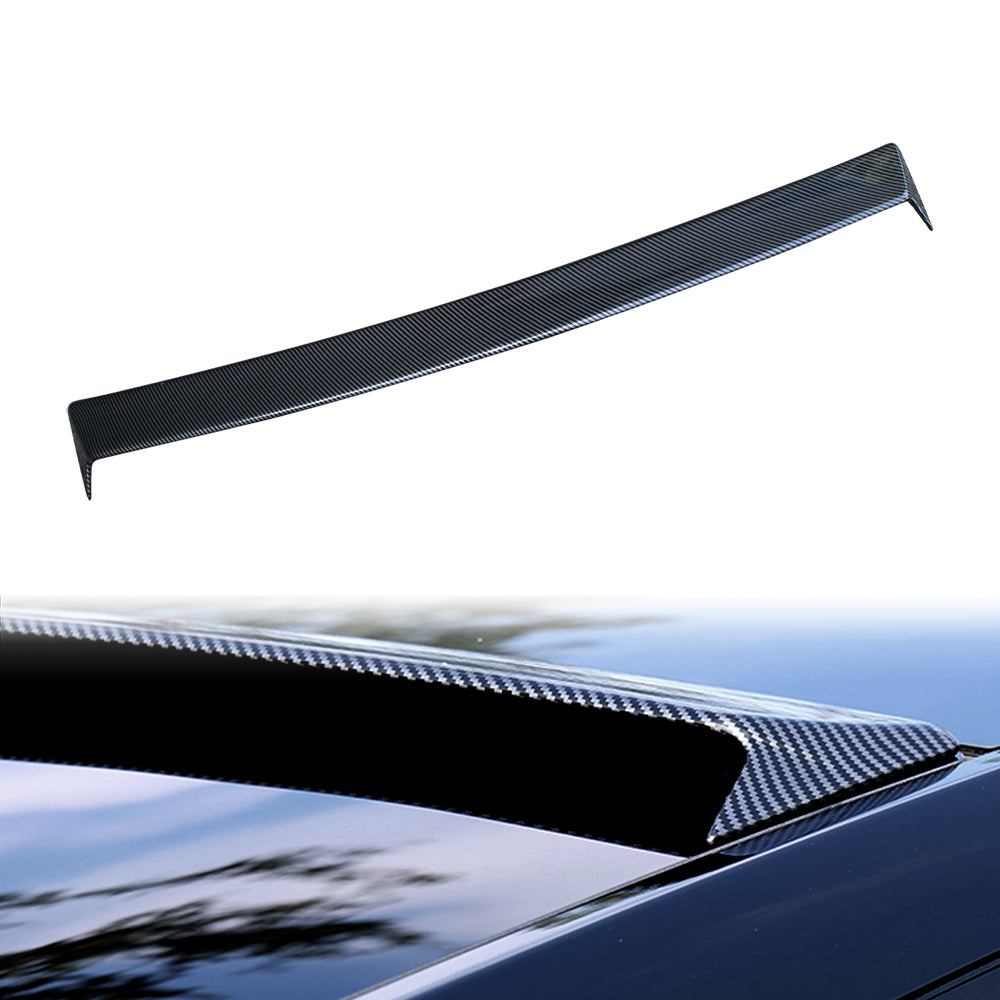 Carbon Fiber Style Roof Spoiler for Tesla Model Y 2022-2025 Rear Window Sunroof Wind Deflector Exterior Accessories