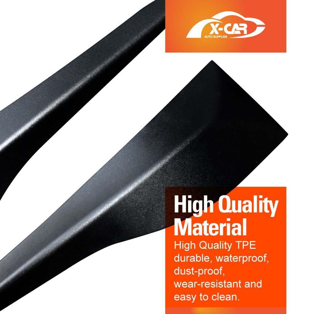 Tesla Model Y 2022-2025 Car Front Bumper Corner Guard TPE Protector Protective Cover Trim Exterior Accessories