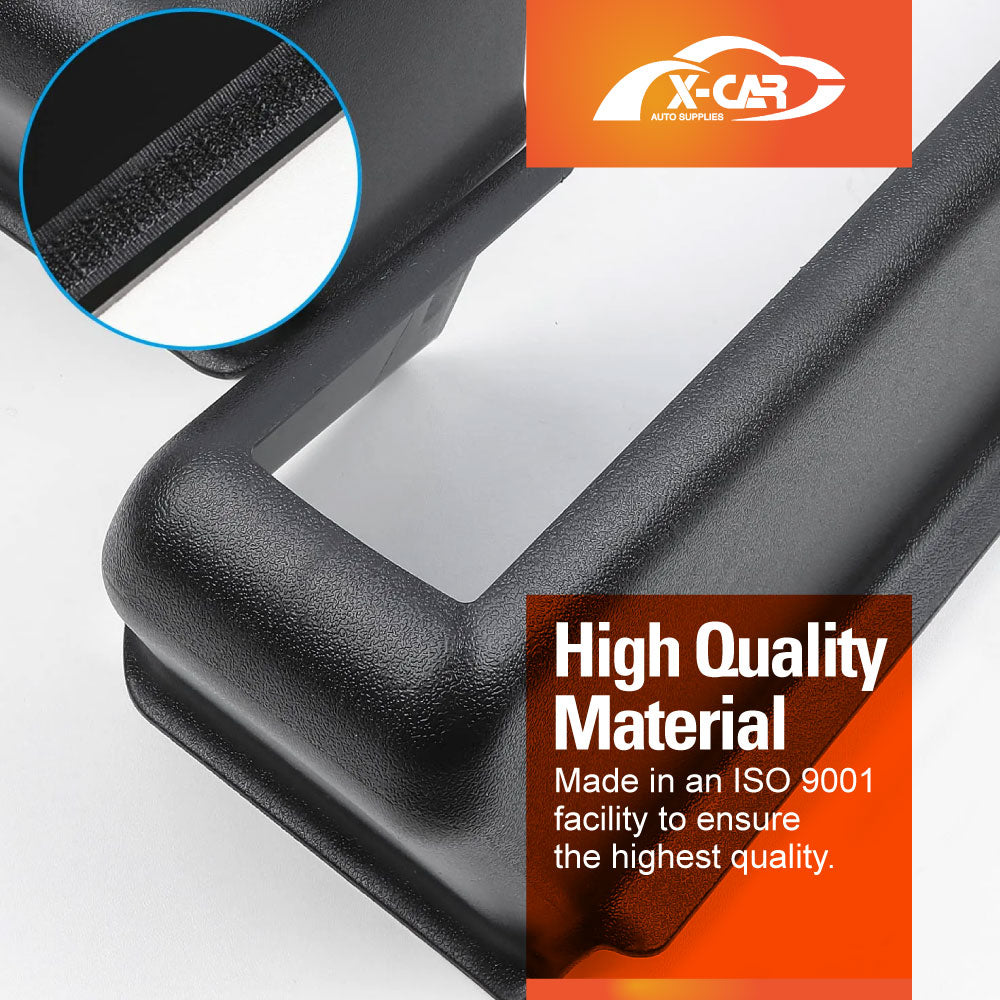 Tesla Model Y 2022-2025 Rear Under Seat Slide Rail Track Guards Pad Cover Protector Anti-Kick Corner Protection