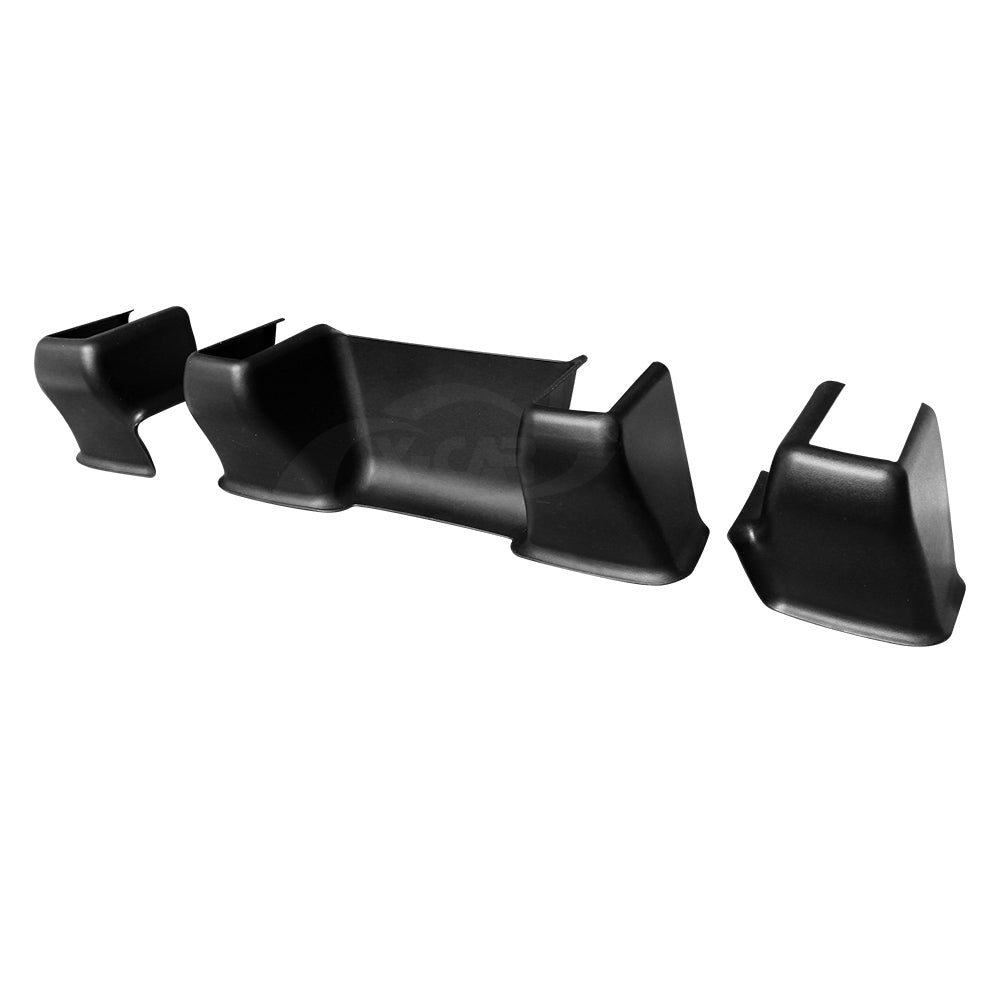 Tesla Model Y 2022-2025 Rear Under Seat Slide Rail Track Guards Pad Cover Protector Anti-Kick Corner Protection