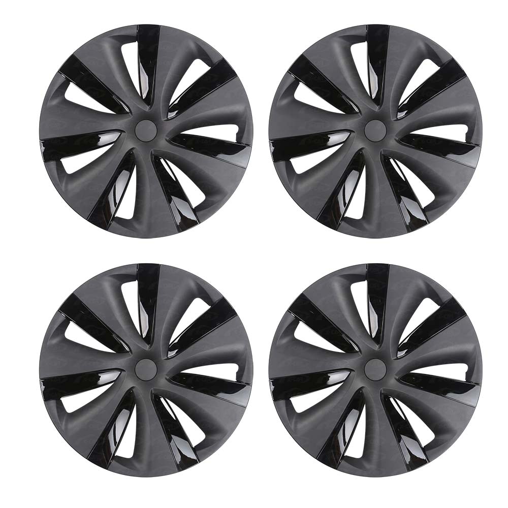 Tesla Model Y 2022-2025 Wheel Protector Cover Hub Caps 19 Inch Rim S Plaid Exterior Accessories (Set of 4)