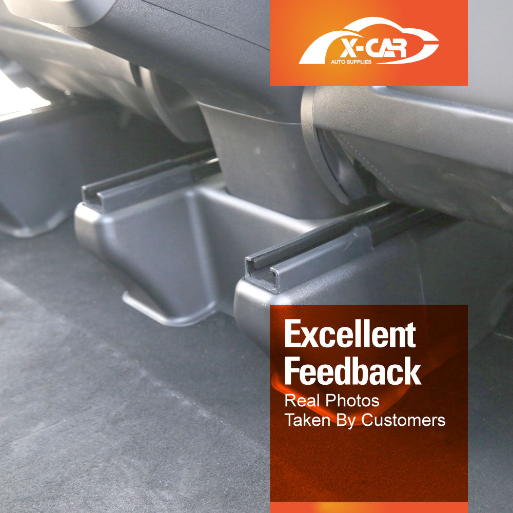 Tesla Model Y 2022-2025 Front Rear Under Seat Slide Rail Track Guards Pad Full Cover Protector Anti-Kick Corner Protection Case