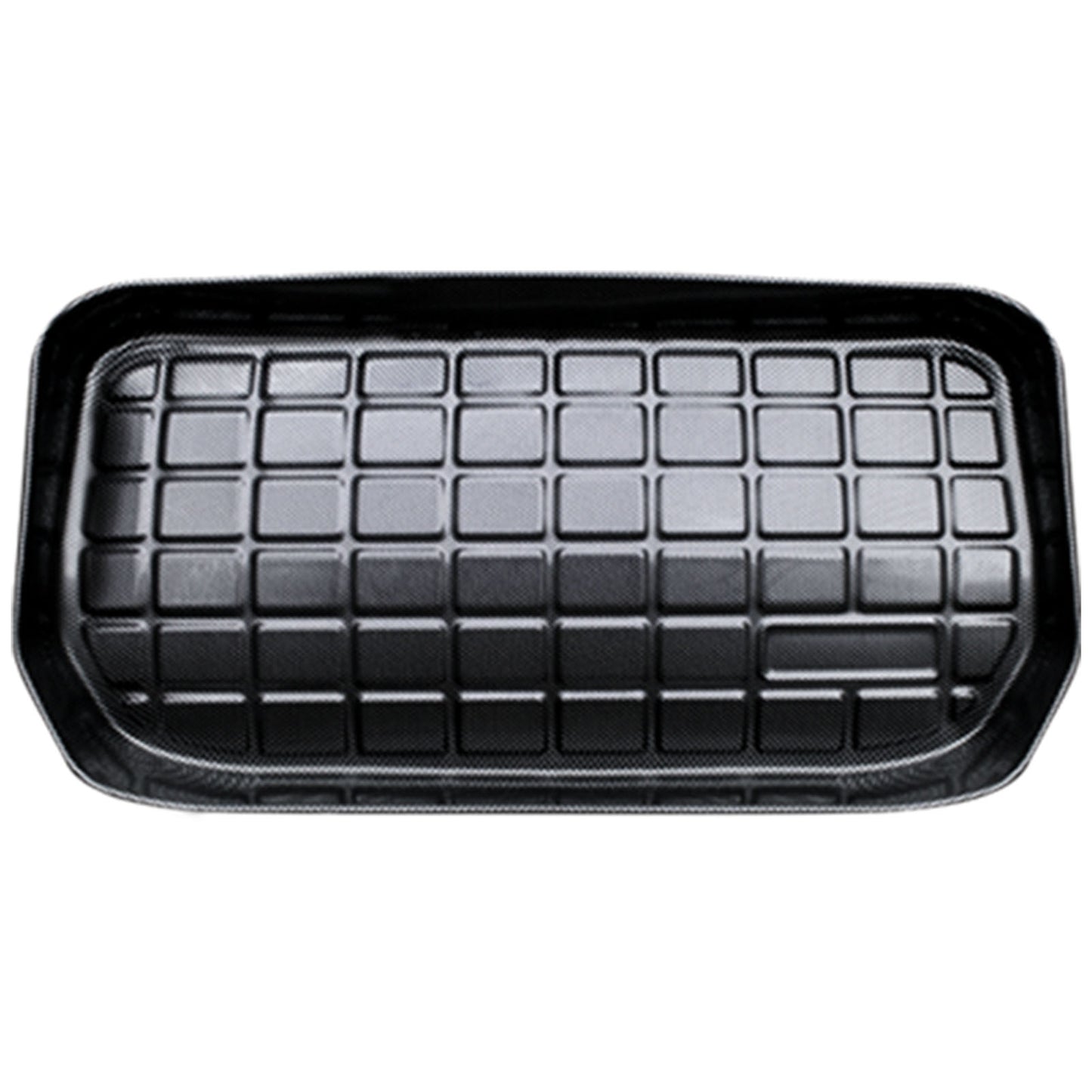 Tesla Model Y 2022-2025 Carbon Fiber Style Heavy Duty Front Cargo Trunk Cover Mat