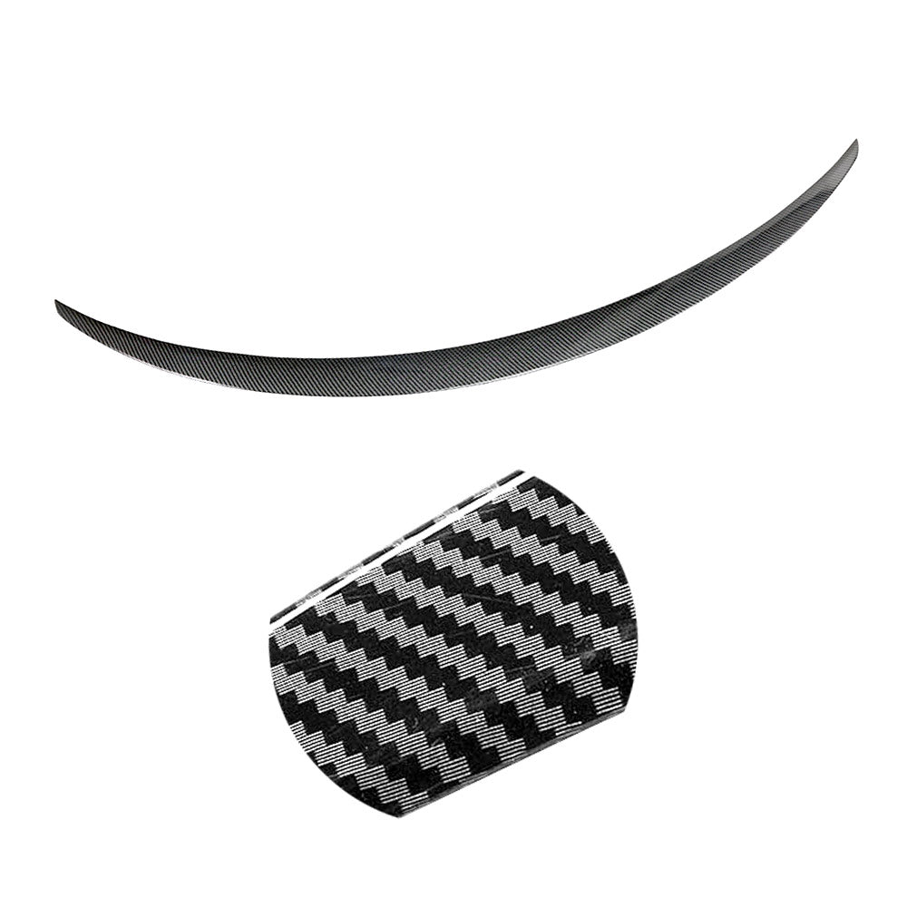 Carbon Fiber Style Spoiler for Tesla Model 3 Highland 2023-2025 Rear Trunk Wing Lip Tail Performance Style