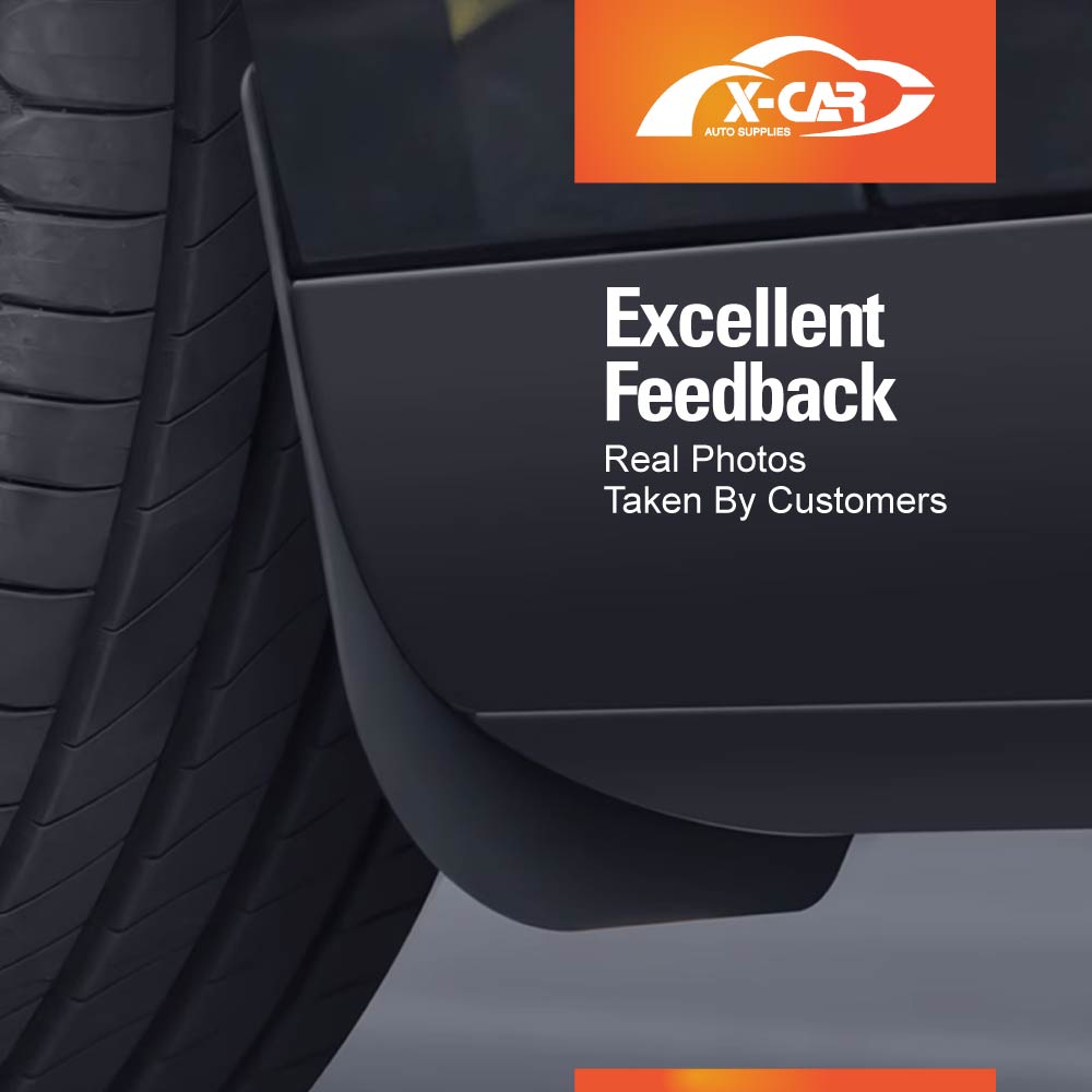 Tesla Model 3 Highland 2023-2025 Mud Flaps Splash Guards Mudguard Fender Front and Rear Set of 4