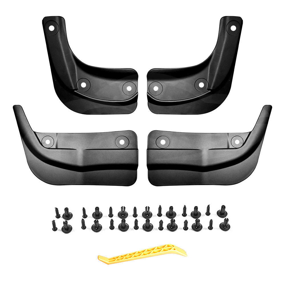 Tesla Model 3 Highland 2023-2025 Mud Flaps Splash Guards Mudguard Fender Front and Rear Set of 4