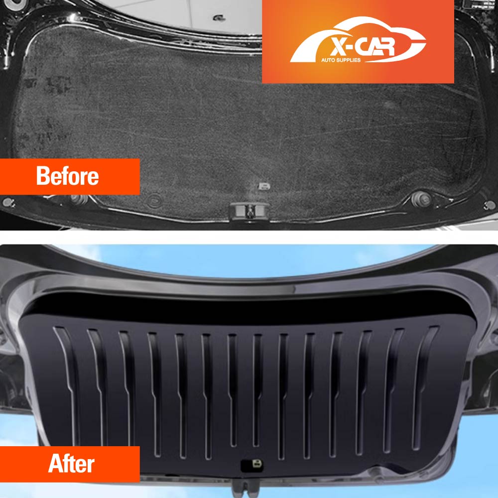 Trunk Tailgate Panel Protector for Tesla Model 3 Highland 2023-2025 Interior Trim Protective Cover Accessories