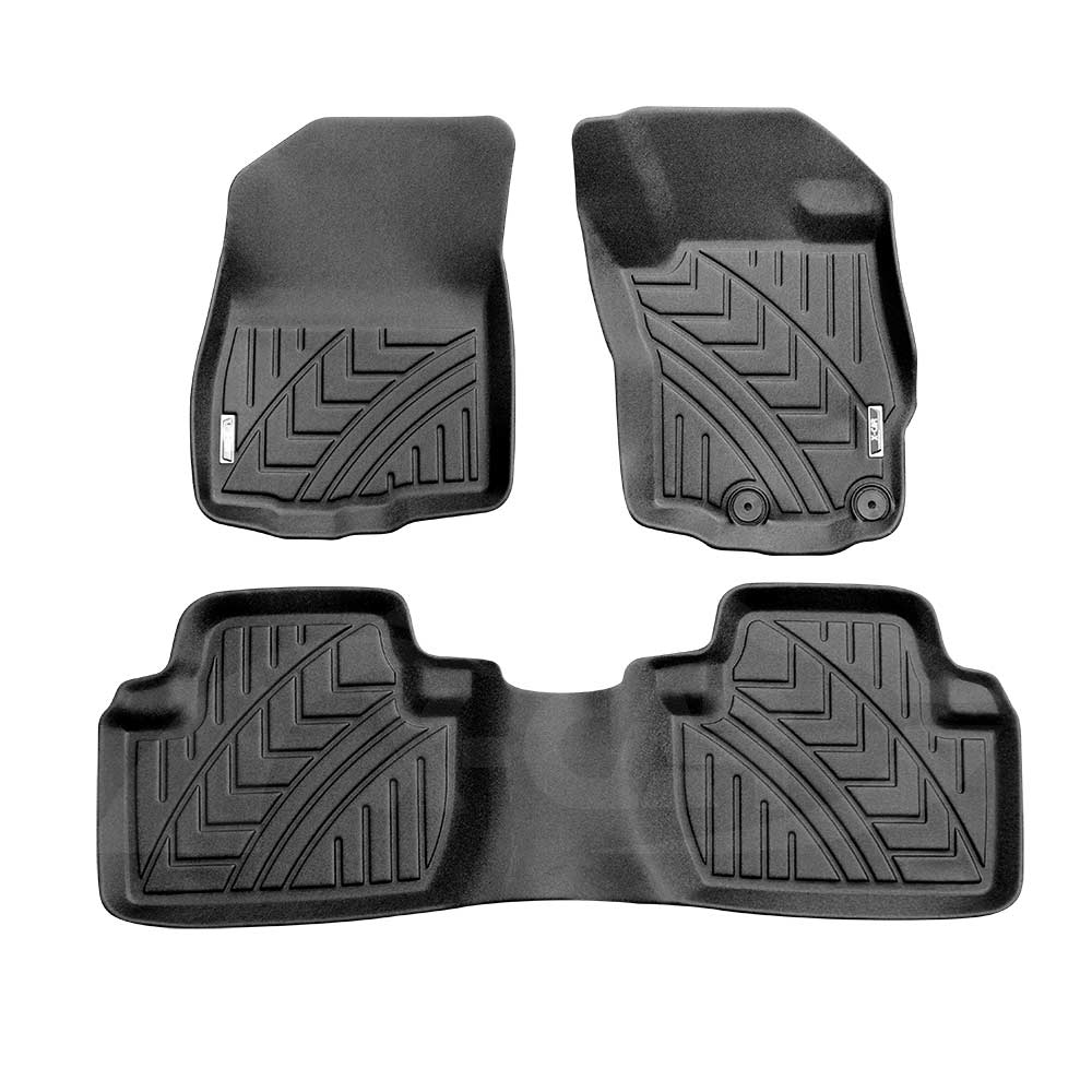 3D Floor Mats for Mitsubishi Outlander 2007-2021 Customized Heavy Duty All Weather Car Mat Floor Liner Full Set Carpet