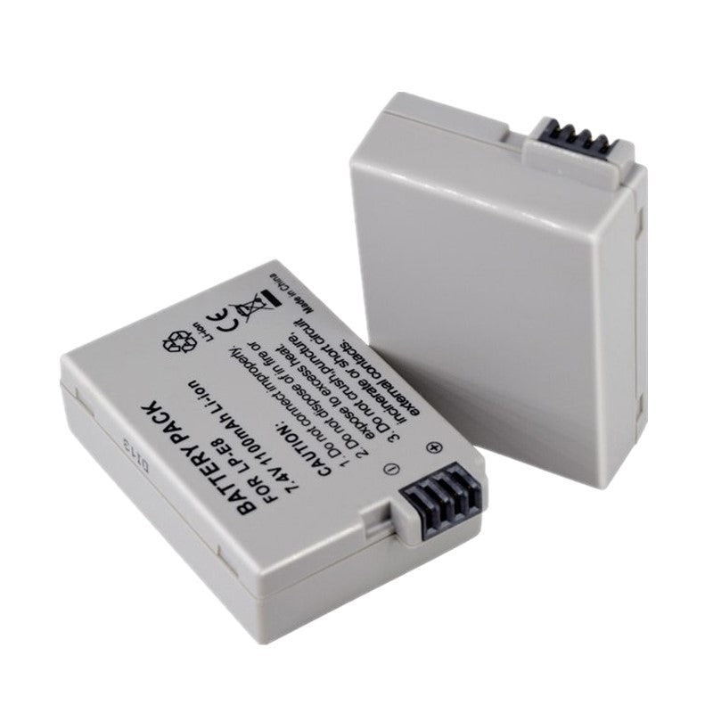 Replacement LP-E8 Rechargeable Battery for Canon EOS 550D 600D 650D 700D Kiss X4 X5 Rebel T2i T3i