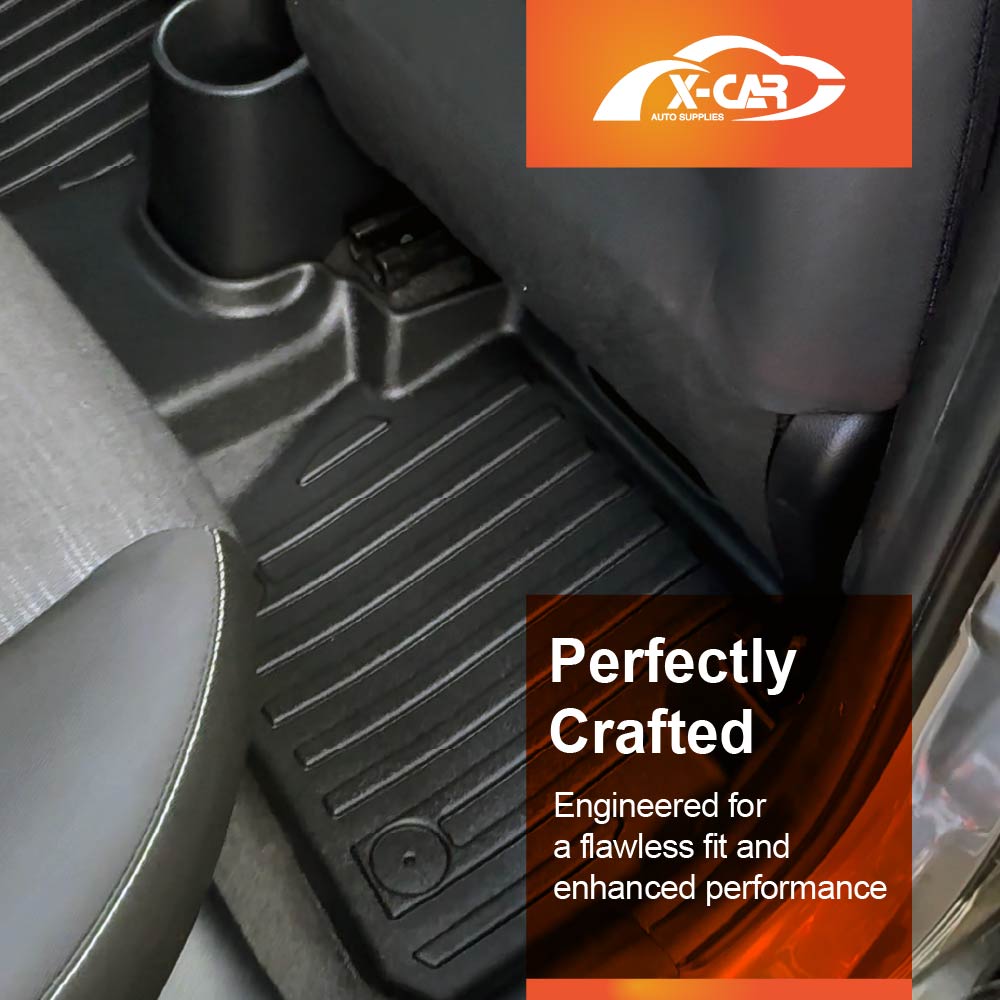 3D Floor Mats Boot Liner for Kia Picanto 2016-2025 All Weather Heavy Duty Cargo Car Trunk Luggage Tray