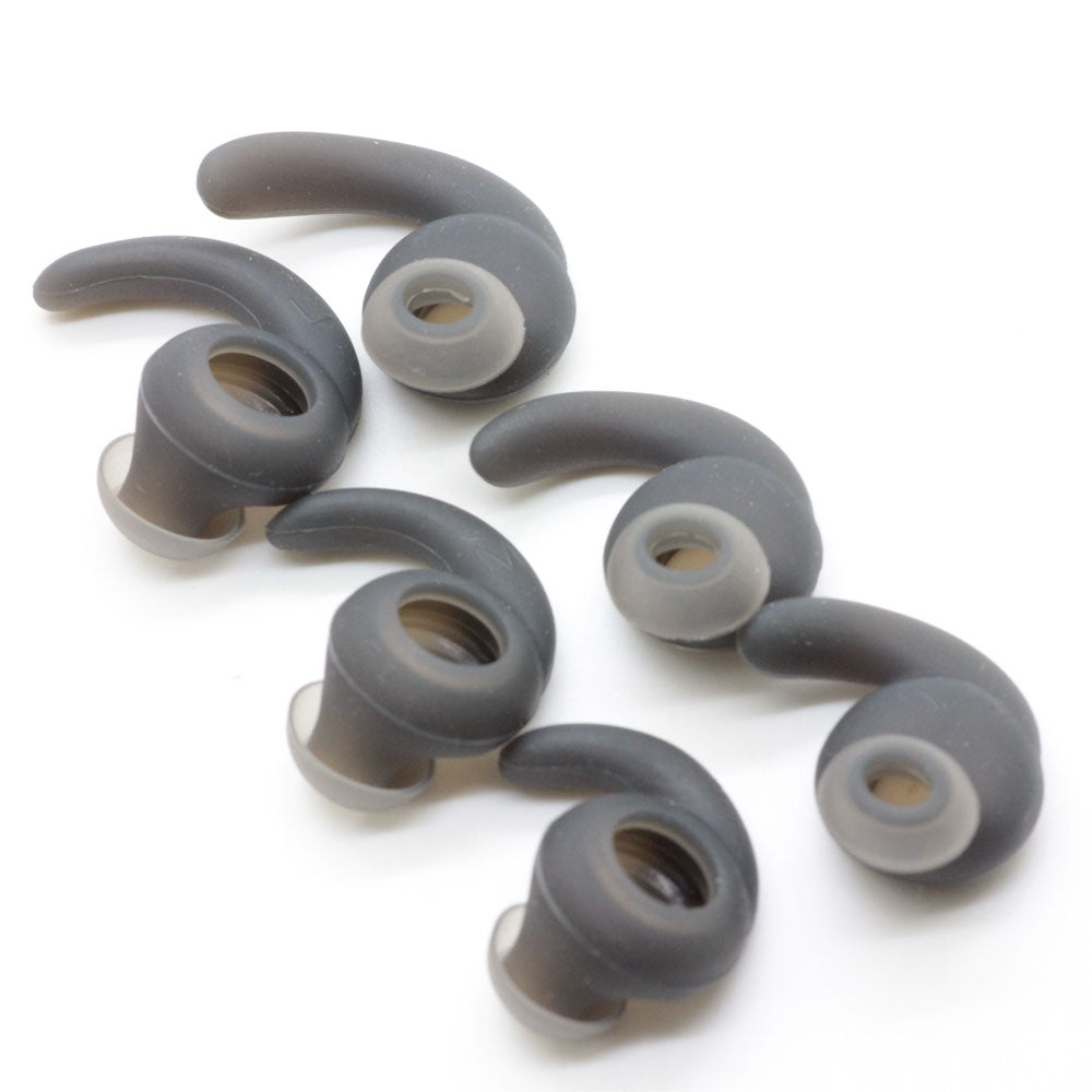 3 Pairs Replacement Silicone Earbuds Ear Tips for Eartips JBL Synchros Reflect Min/BT sports Headphone