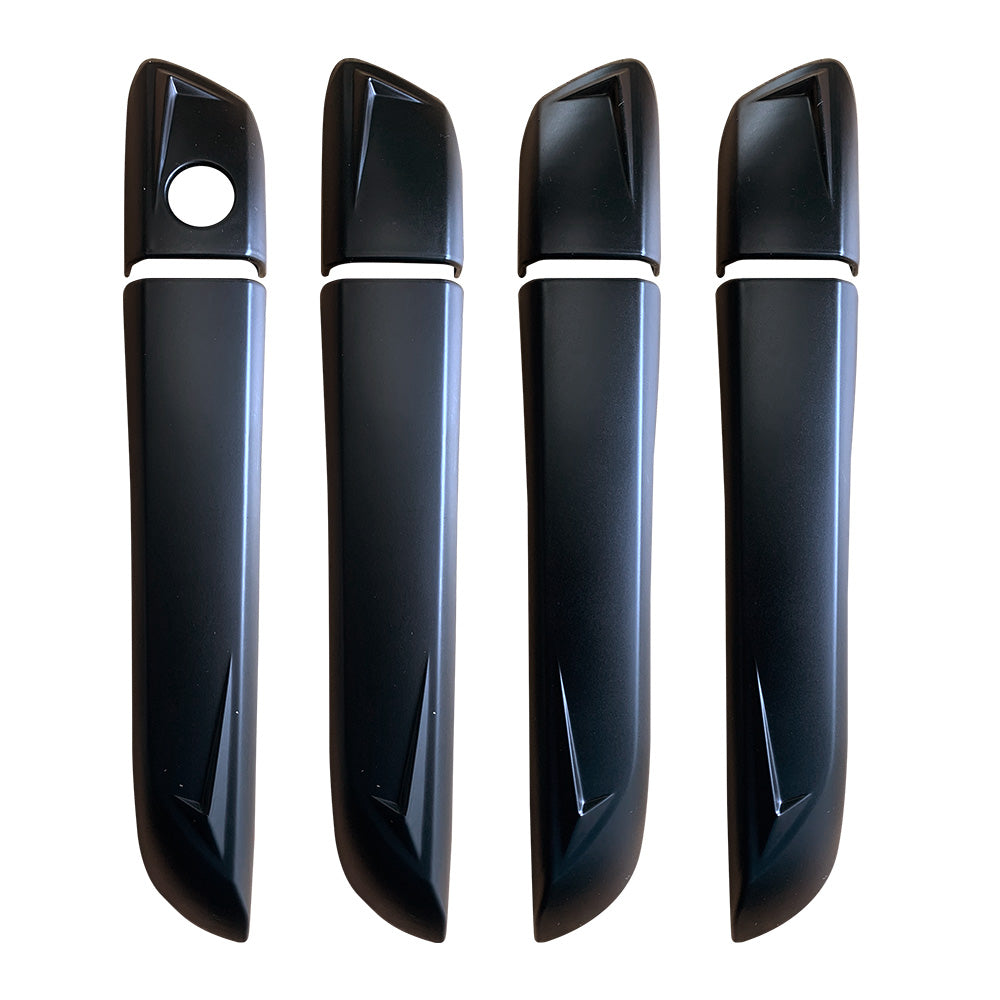 Door Handles Cover for ISUZU D-MAX DMAX Dual Cab 2020-Onwards Matt Black protector