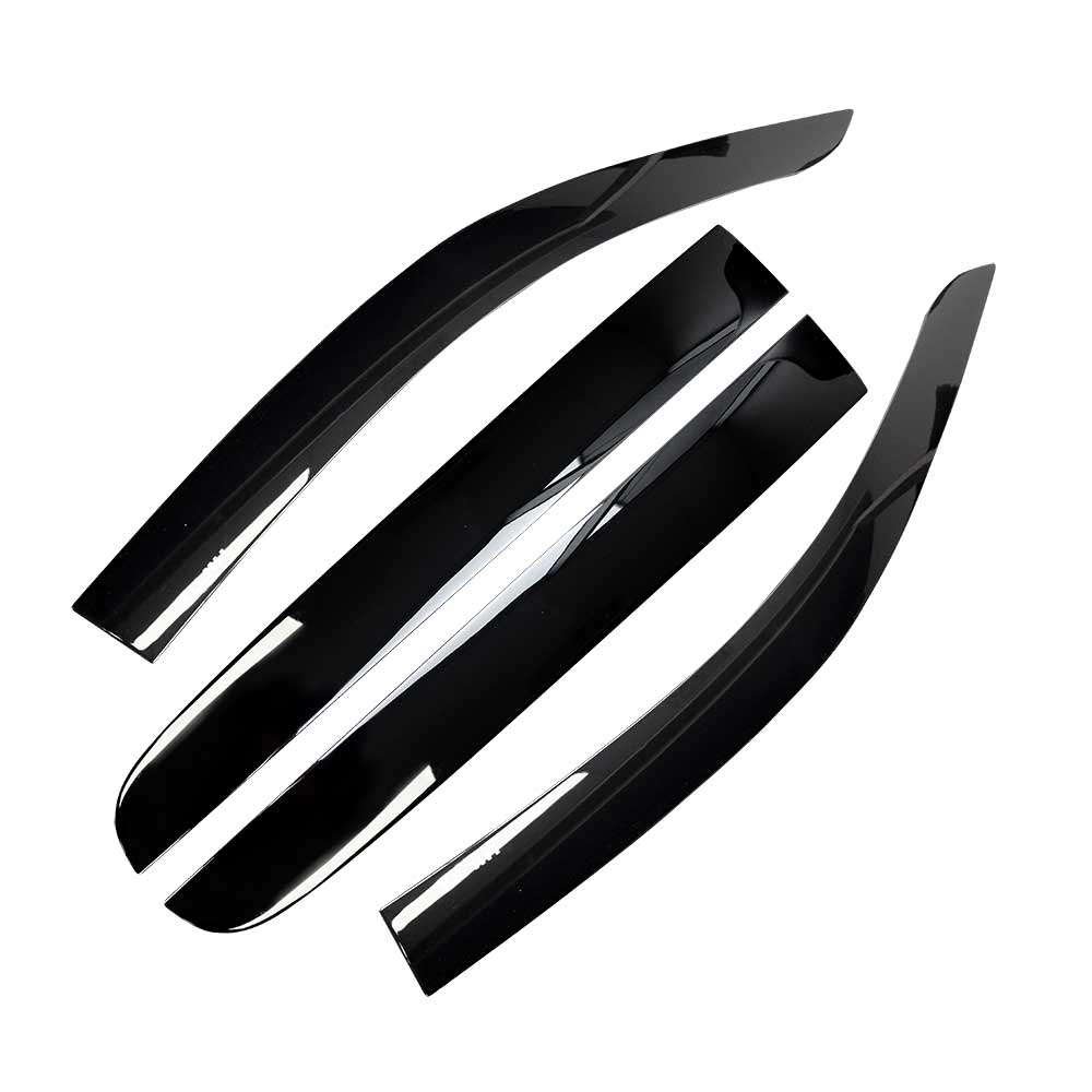 Injection Original Weathershields for Toyota Hilux SR5 Double Cab 2015-2025 Car Wind Deflectors Window Sun Visor 4-Piece Set