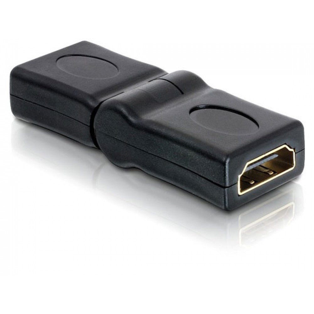 90-270 Degree Swivel Angle Adjustable HDMI Female To Female Connector Adapter