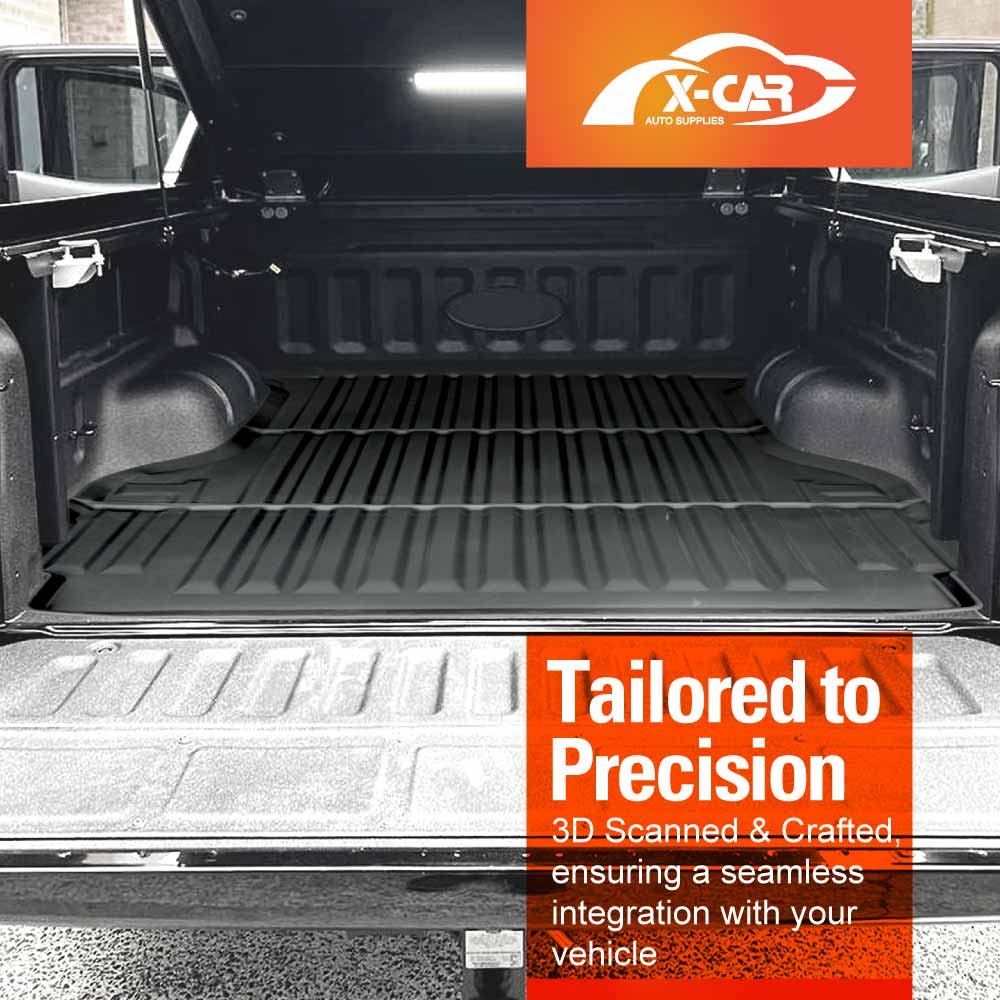 Tub Liner for Ford Ranger Dual Cab 2018-2021 Heavy Duty 3D Cargo Trunk Mat Luggage Tray