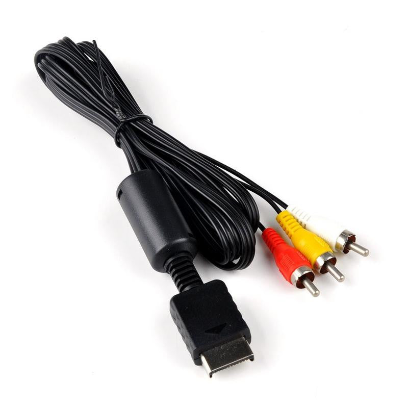 TV AV RCA Audio & Video Cable for SONY Playstation 1 2 3 PS1 PS2 PS3 Lead Cord