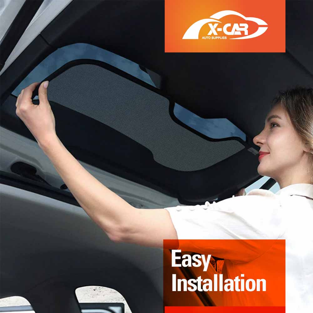 Rear Windscreen Sun Shade for Volkswagen Amarok 2009-2022 Magnetic Car Custom Wind Screen Sun Blind Mesh