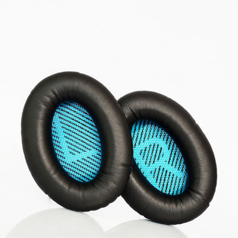 Black Ear Pads Cushions for Bose QuietComfort 2 QC2 15 QC15 25 QC25 SoundLink Around-Ear II 2 AE2 AE2i AE2w SoundTrue Around-Ear II Headphone