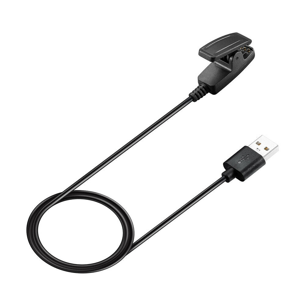 USB Charger Charging Clip Cable for Garmin Vivomove HR/Approach S6 S20 G10/Forerunner 735XT 235 35 230 630 645 Smart Watch