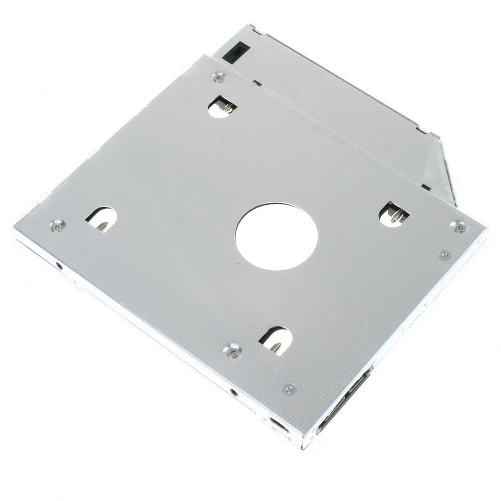 9.5mm Universal SATA 2nd HDD SSD Hard Drive Caddy CD/DVD-ROM Optical Bay