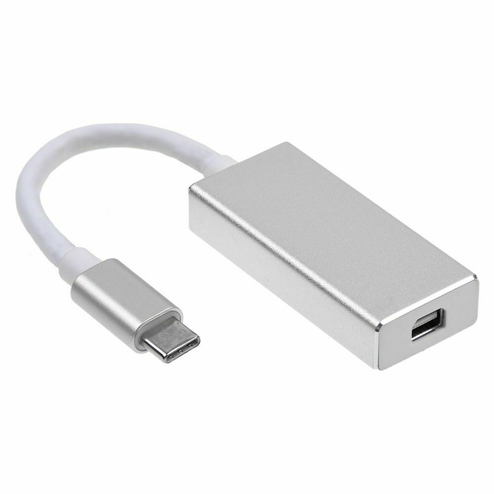 USB 3.1 Type C to Mini Display Port DP 4K Video Adapter for Mac Mini/ MacBook Pro Air/Surface Book 2/Dell XPS 13 15/Samsung S8 S9 note 8 9