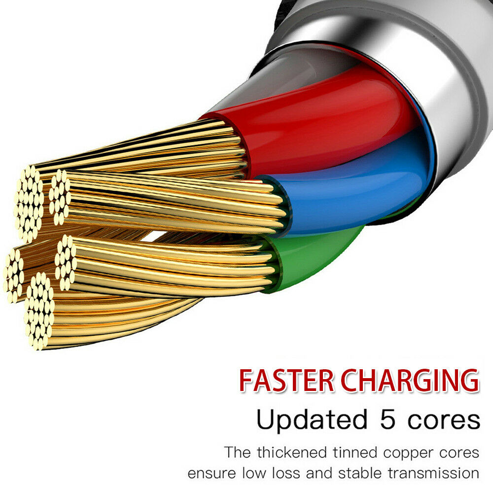 USB C to USB C Cable Type-C Super High Speed Charging Charger Cable For Samsung Galaxy S20 S10 S9 S8 A5 Tab A 10.1 8.0 Note 10 9 8