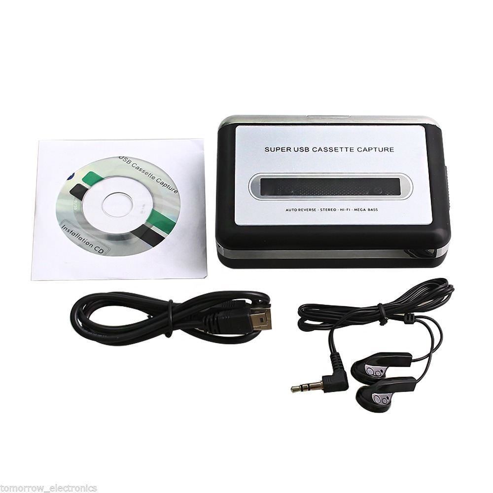 Tape to PC USB Cassette MP3 CD Converter Capture Digital Audio Music Player